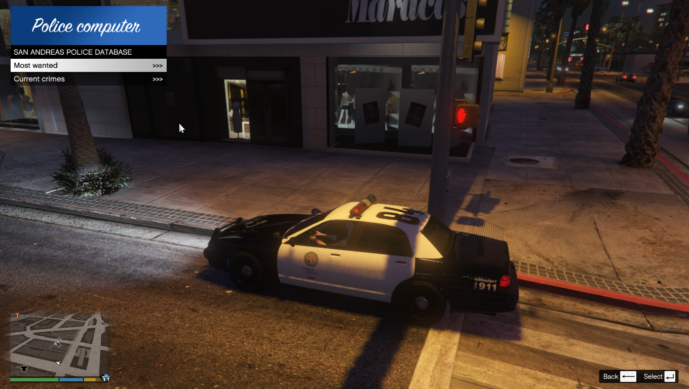 GTA V PC mod allows you to play as the police; all mods currently disabled