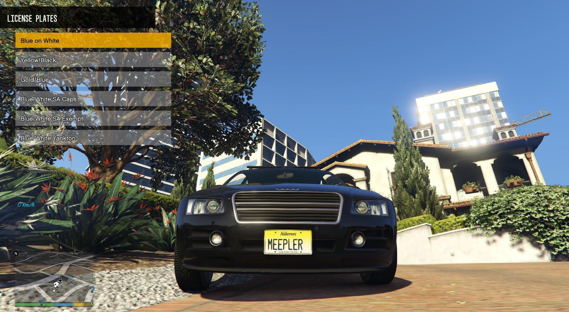 gta online custom license plate not showing up