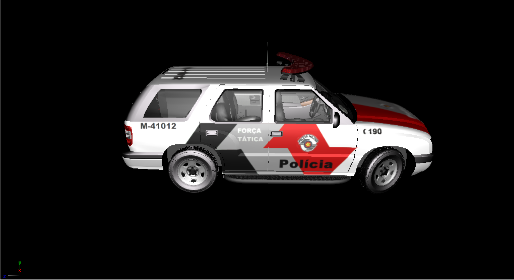 Blazer da Policia Federal para o GTA San Andreas