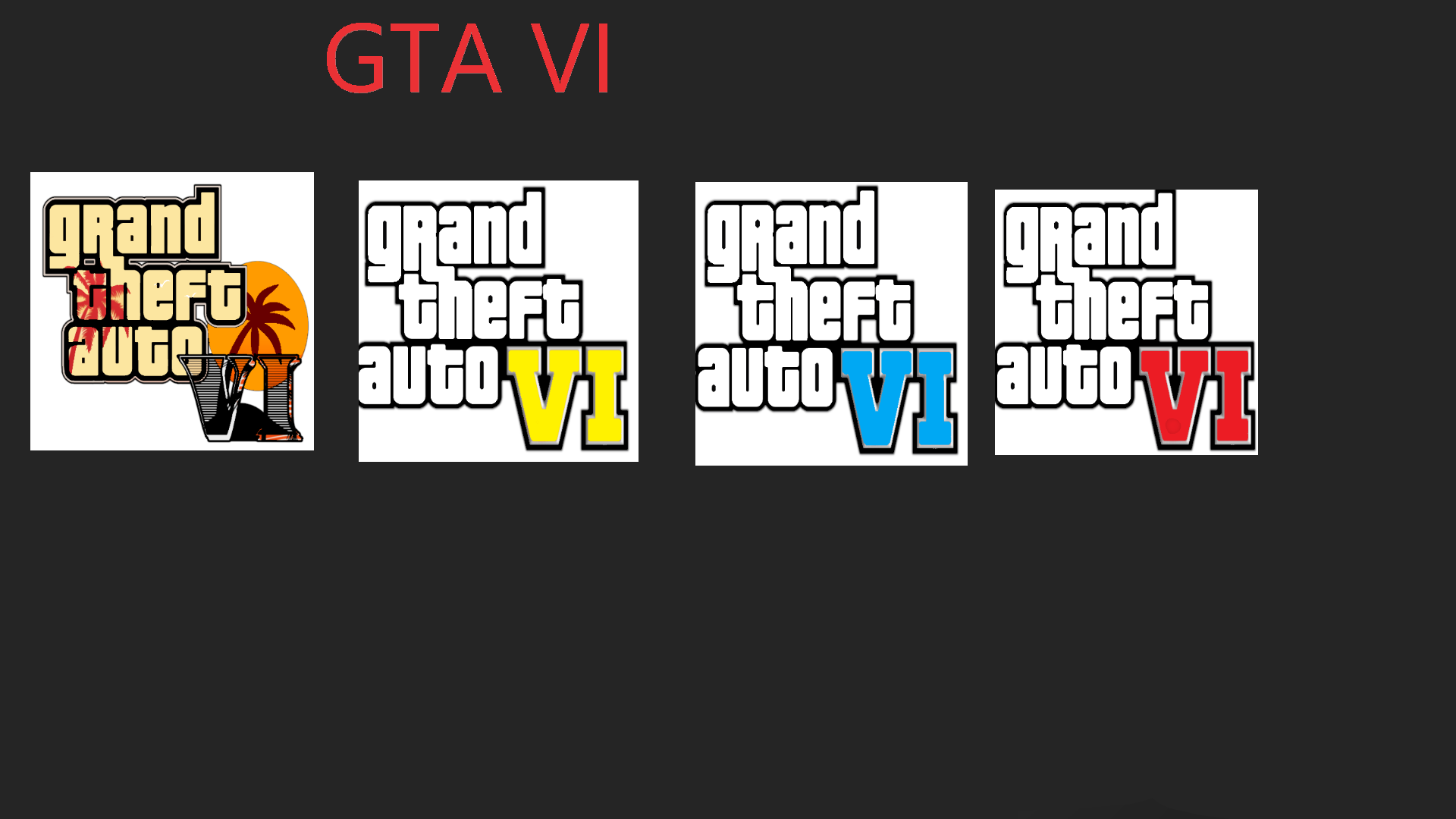 gta 6 logo