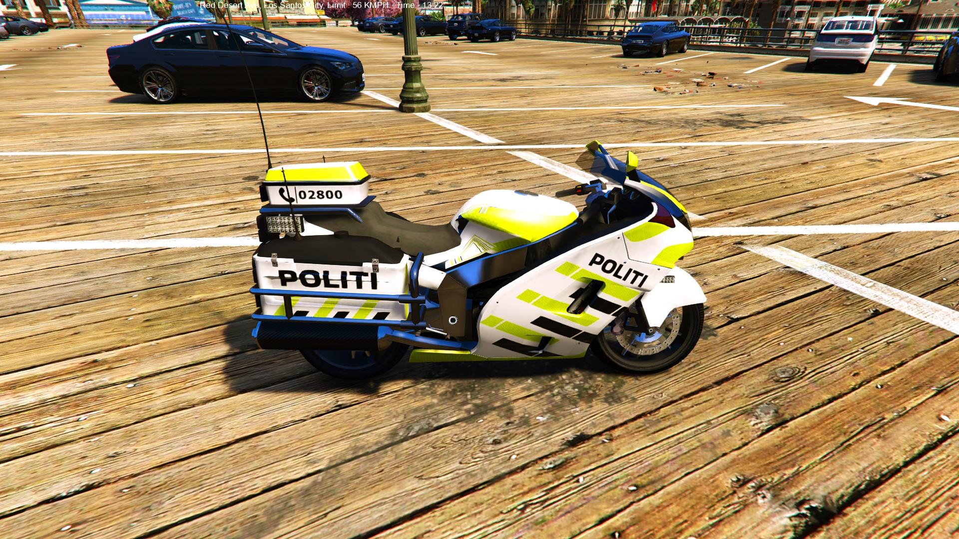 Police bike gta 5 замена фото 37