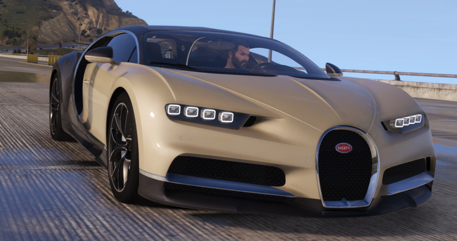 Bugatti gta 5 replace фото 35