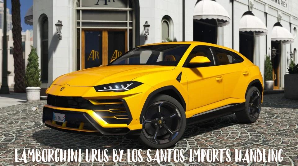 Handling For Lamborghini Urus By Los Santos Imports GTA Mods Com