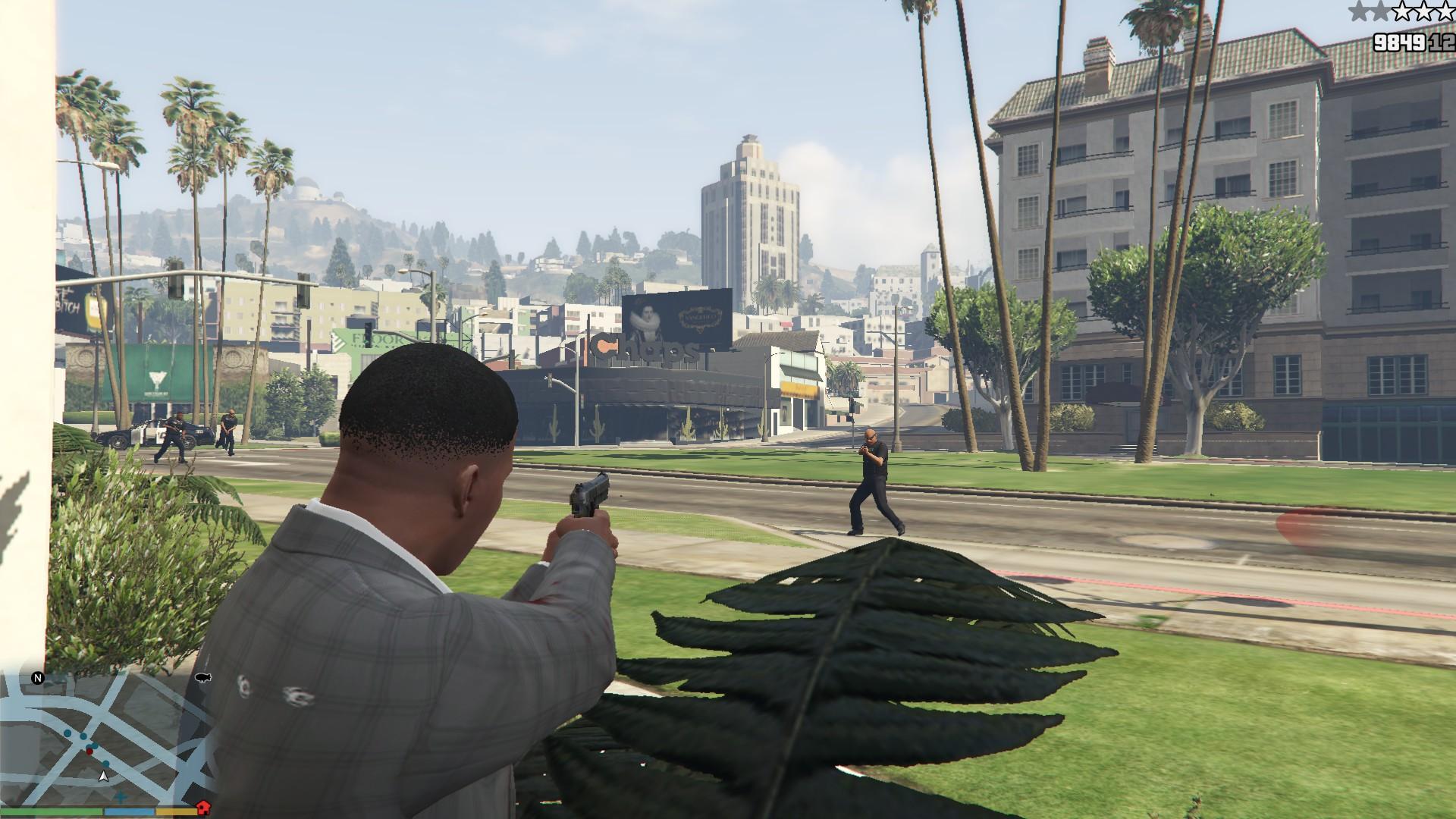 14 wanted level stars in gta 5 фото 38