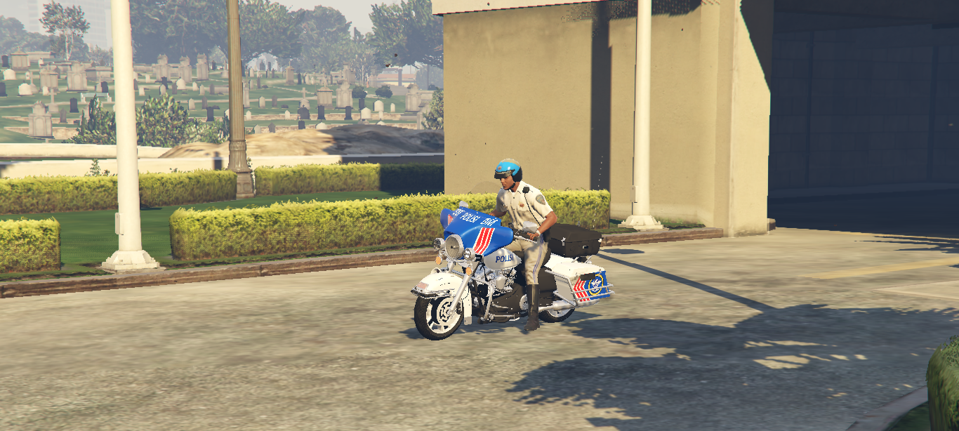  Harley  Davidson  Indonesia  Police Motorcycle GTA5 Mods com