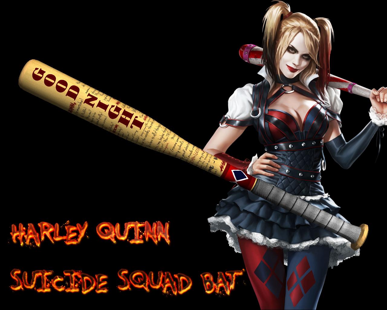 Bate harley Quinn - Suicide Squad - Replica 5A