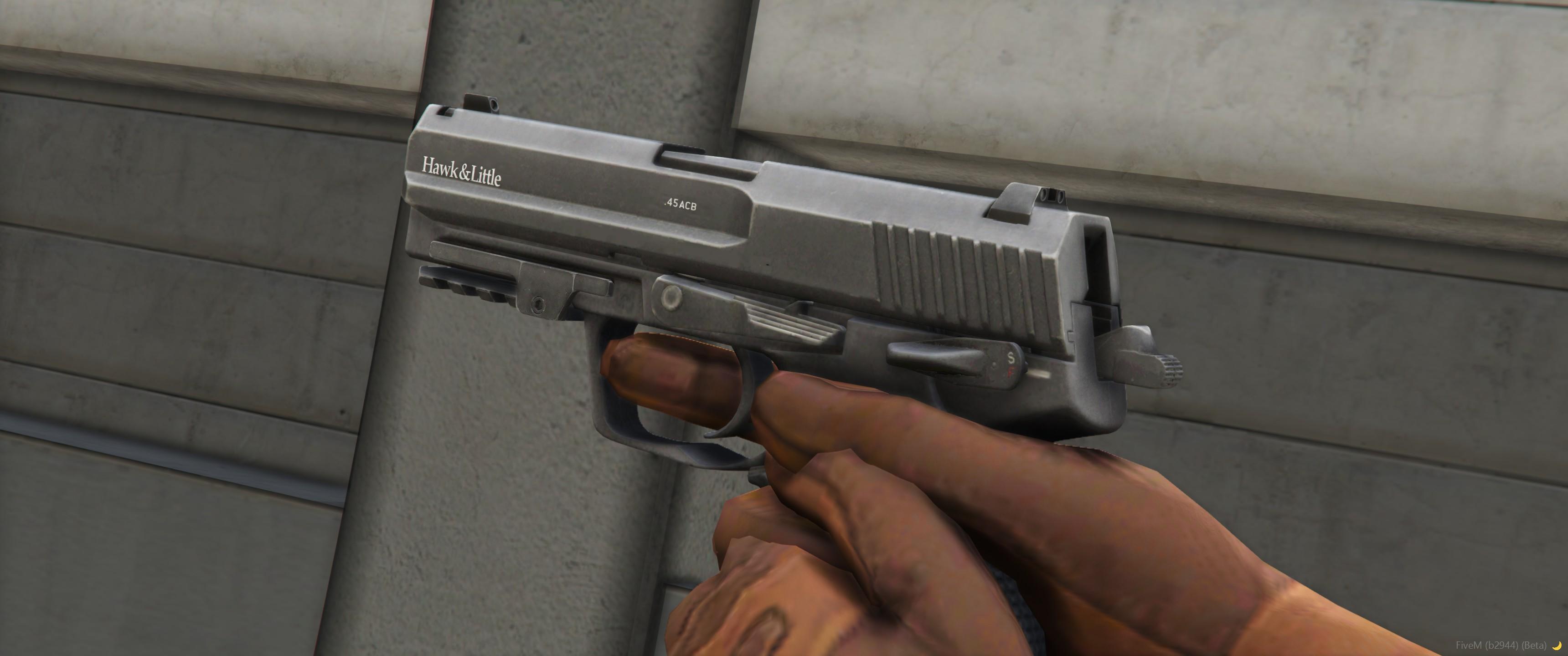 Hawk & Little Military Pistol [Replace | FiveM & SinglePlayer] - GTA5 ...