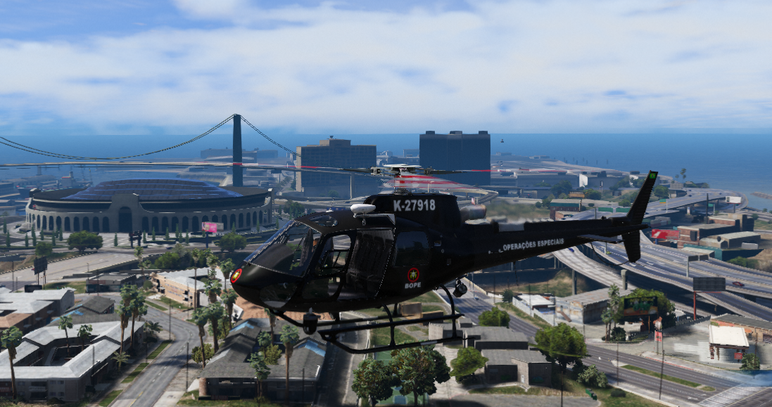 Helicóptero Policia Do GTA V - MTA Brasil