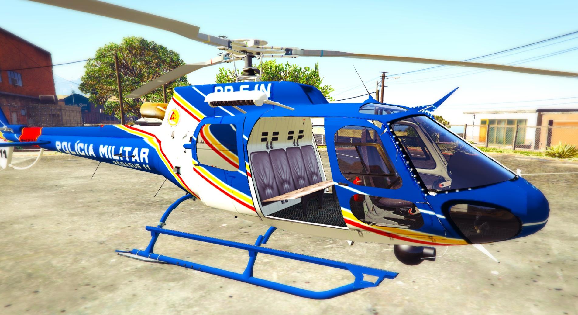 Mods GTA San Andreas: Helicoptero Aguia 11 PMESP