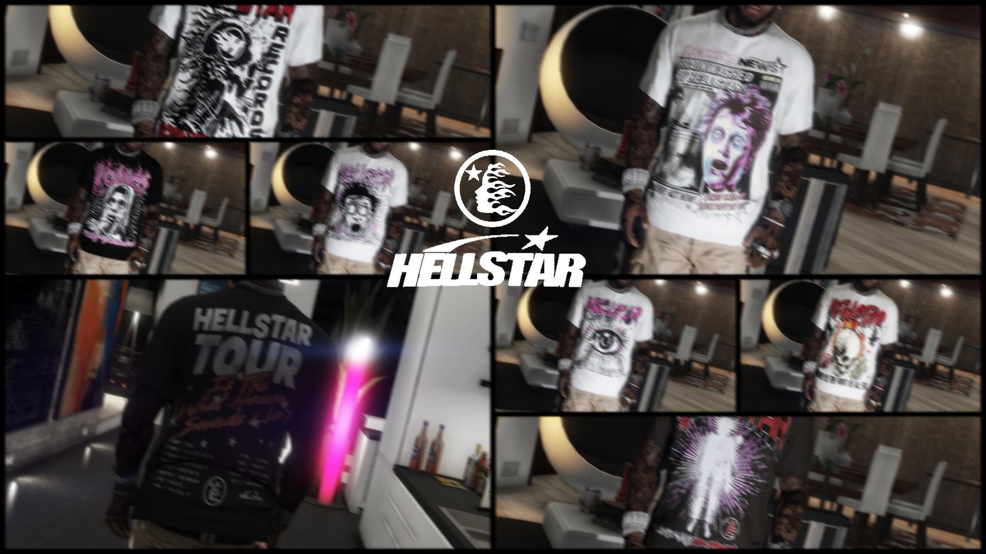 Hellstar Loose Shirt Pack For Franklin Gta Mods Com