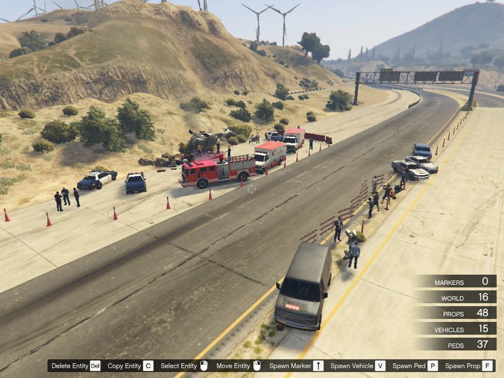 Highway Crash - GTA5-Mods.com