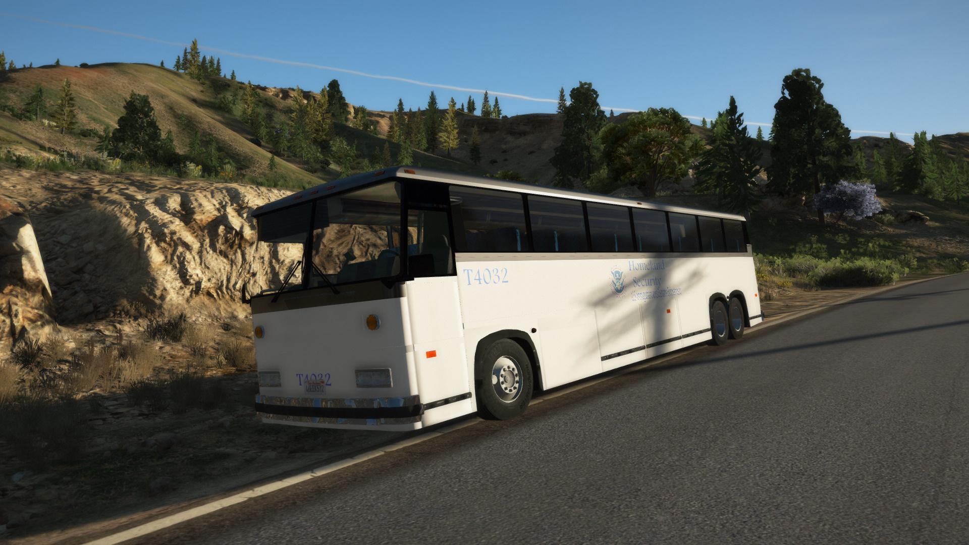 Brute rental shuttle bus gta 5 замена фото 98