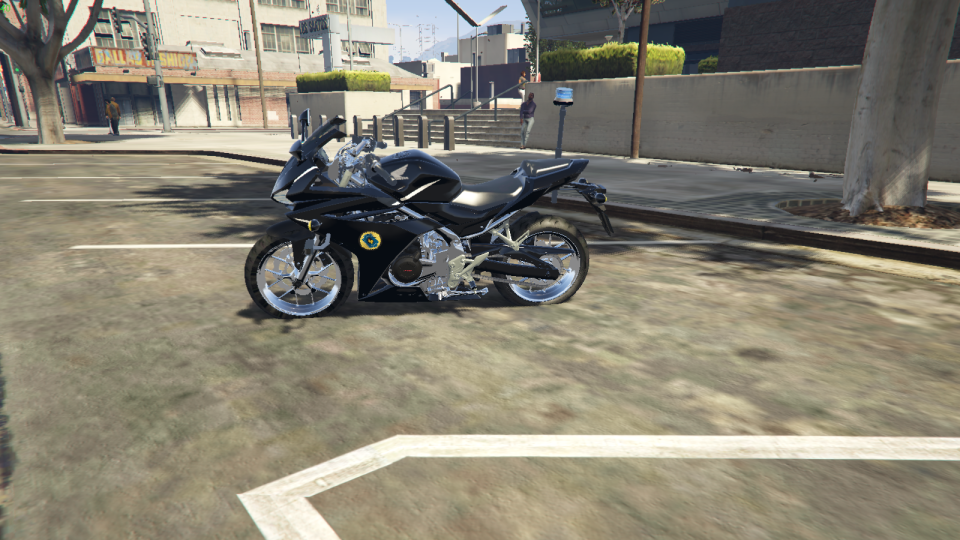 Moto Policia Argentina para GTA San Andreas