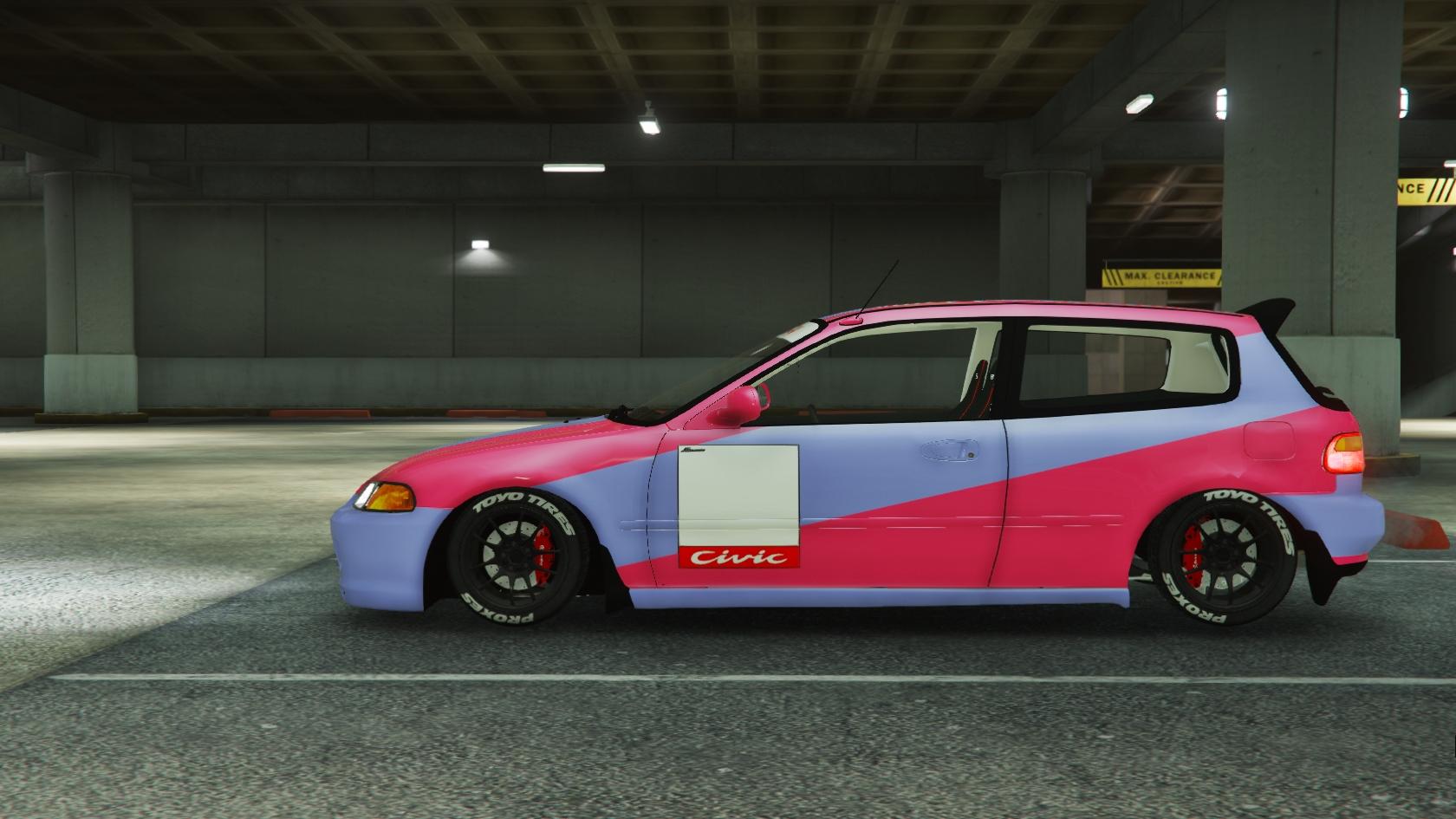 update download rpf 5 gta Kanjo EG6  GTA5 Honda    Edition Civic Template] [Tuning