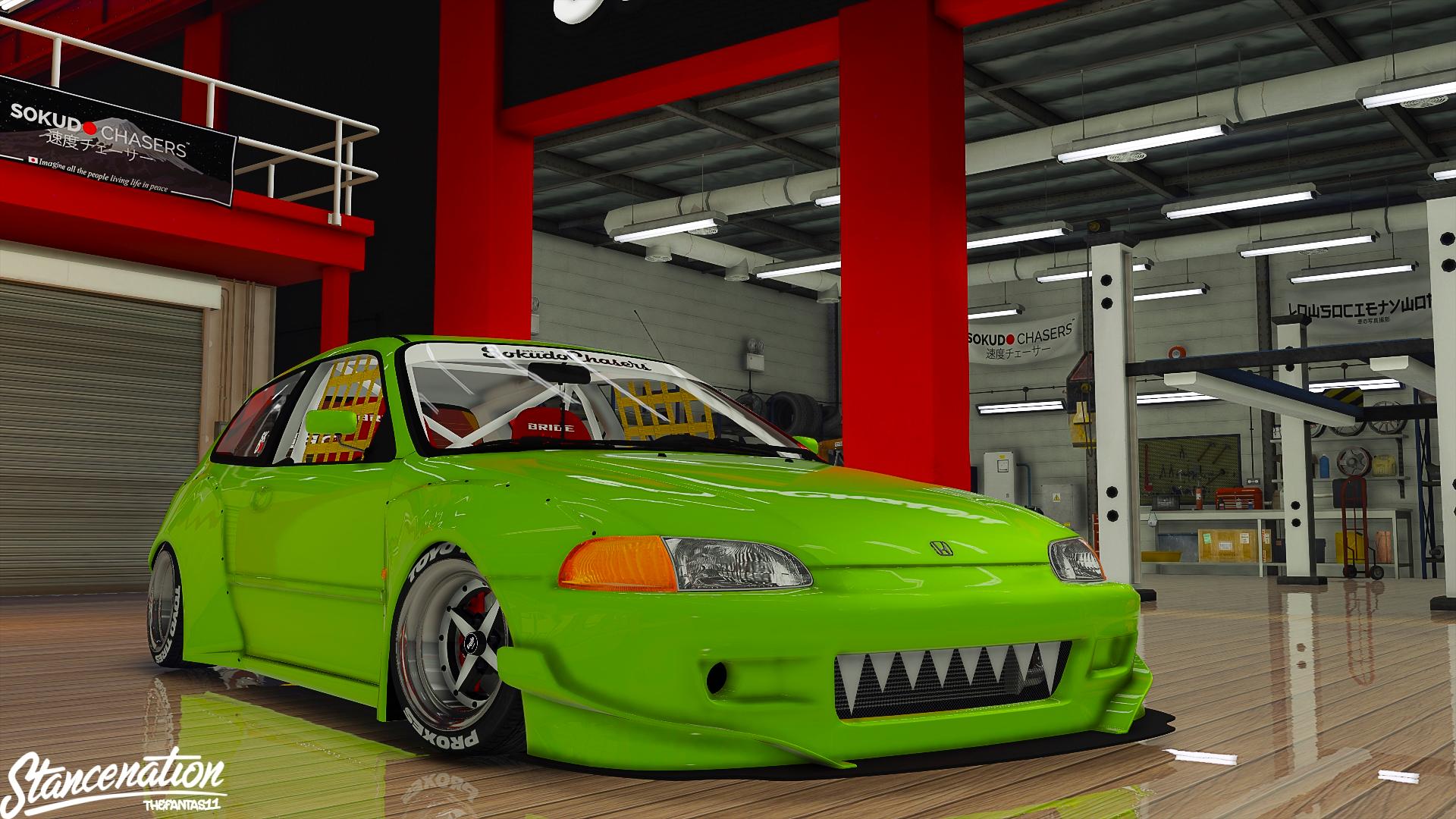 Honda Civic EG6 Pandem [Replace] - GTA5-Mods.com