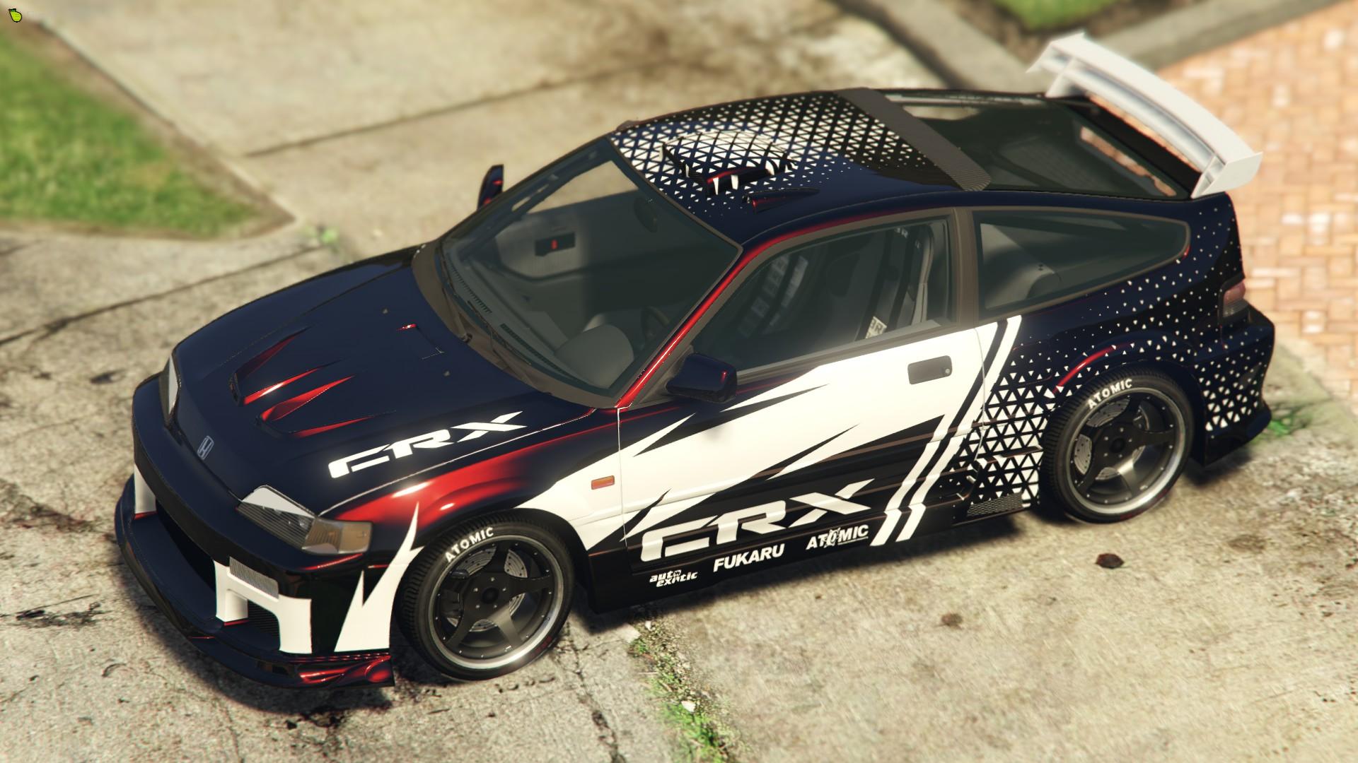 Honda CRX SiR 1991 Livery CRX