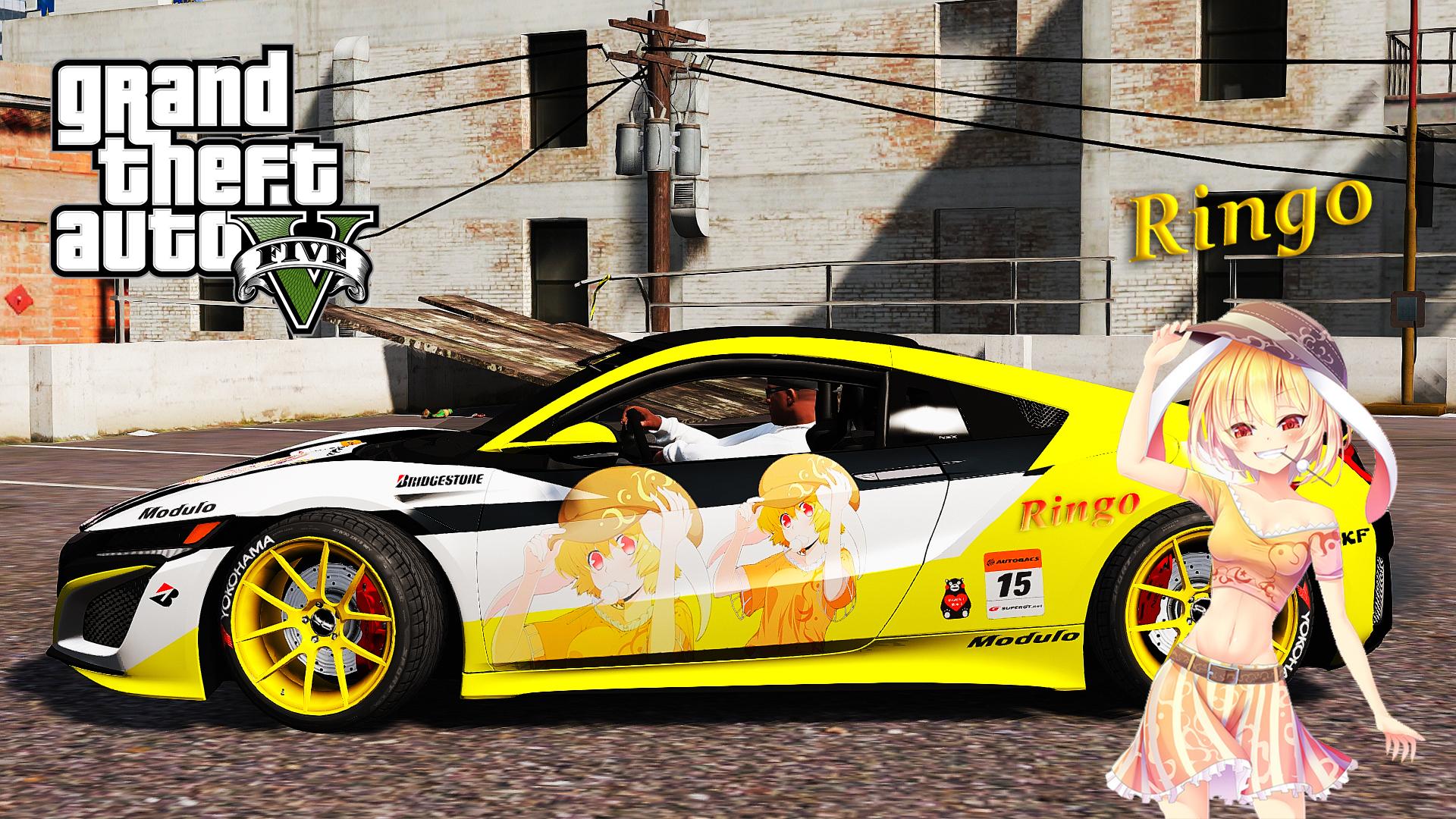 Honda nsx itasha