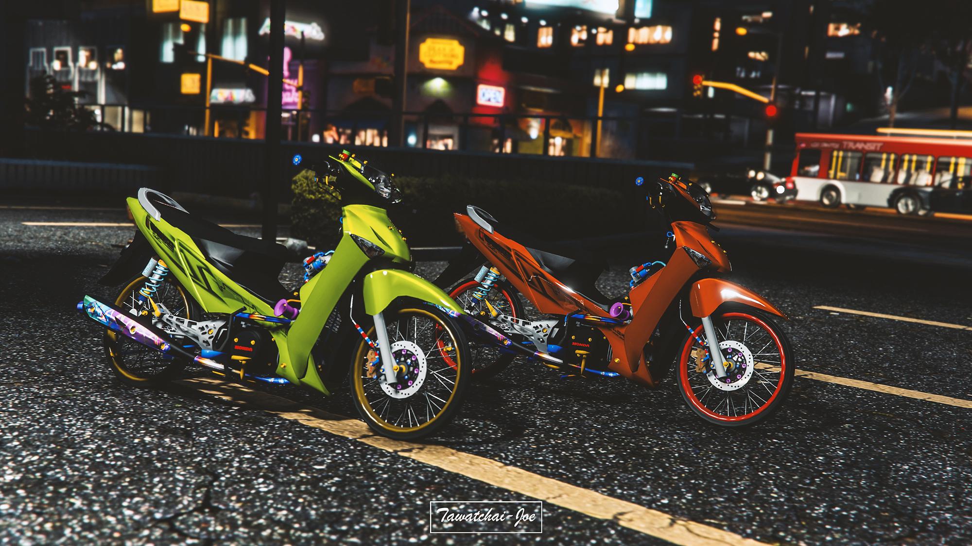 Honda Wave125i 2010 [Replace] - GTA5-Mods.com