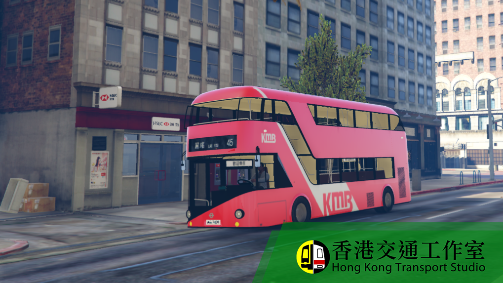 Hong Kong Kmb Bus Red Version 香港九龍巴士 紅巴 Gta5 Mods Com