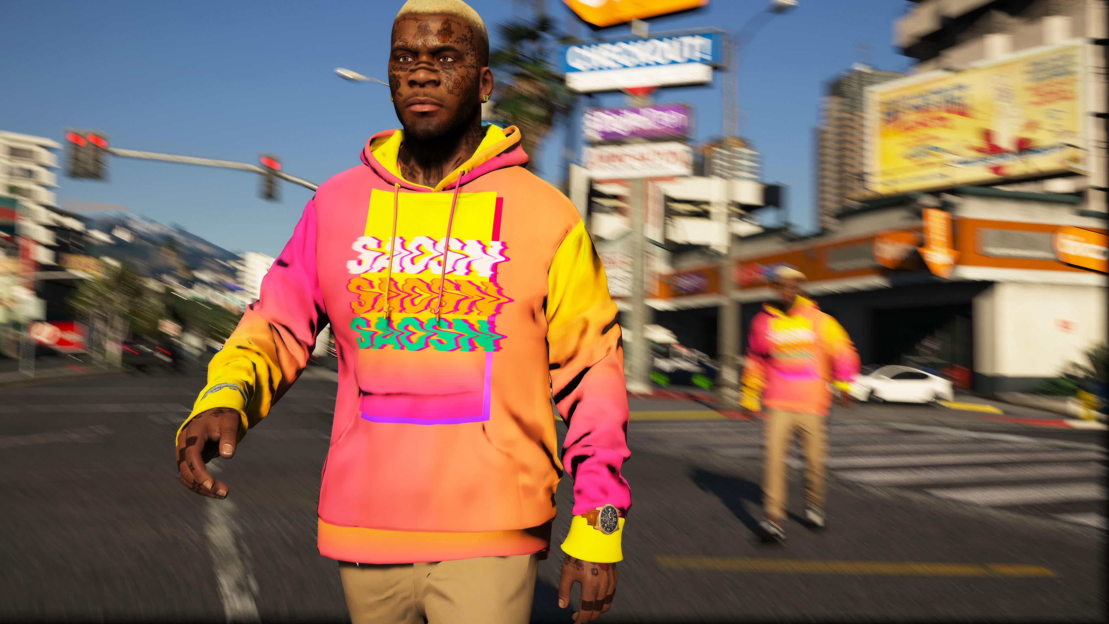 Gta 5 franklin hoodie фото 49