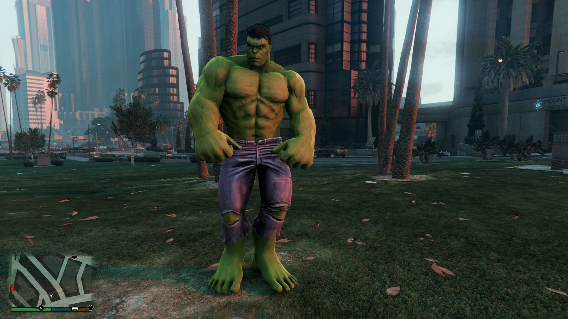 Hulk in gta 5 фото 16