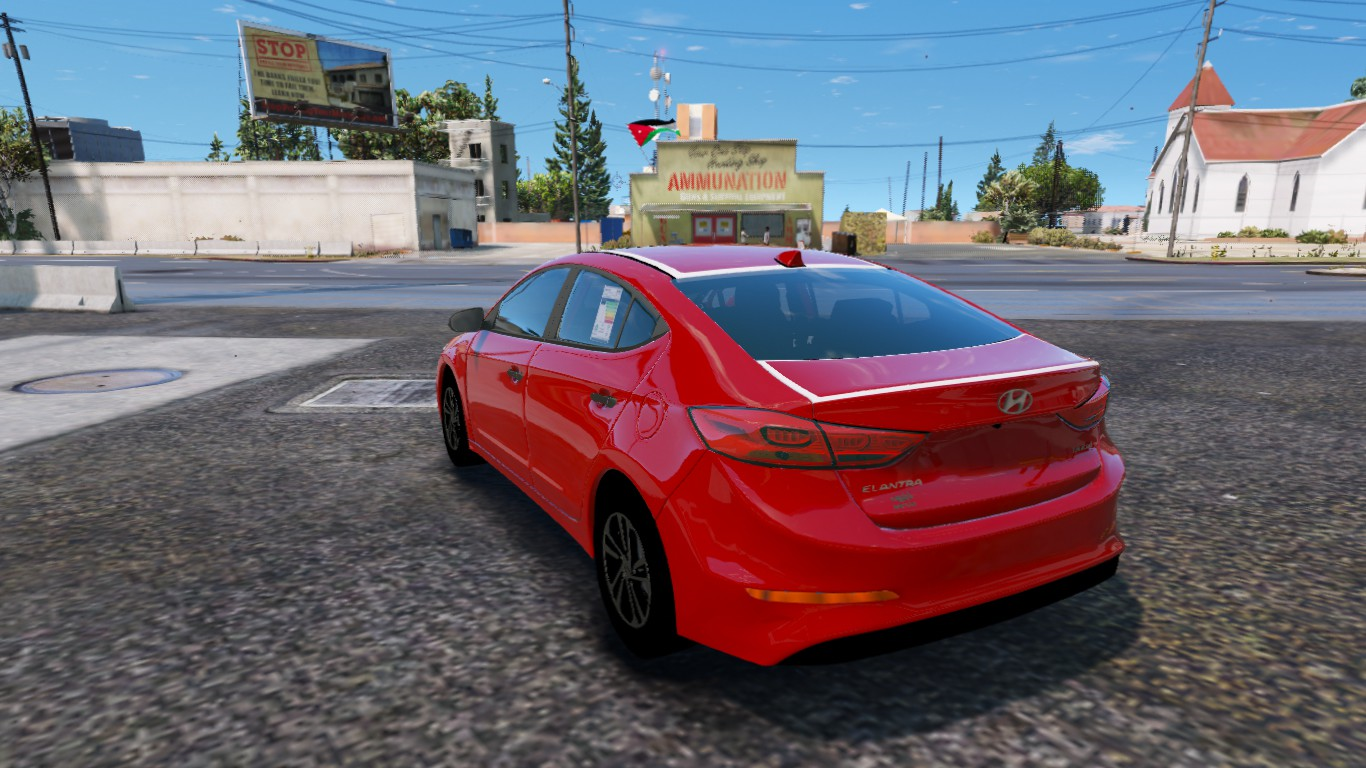 Hyundai elantra in gta 5 фото 18