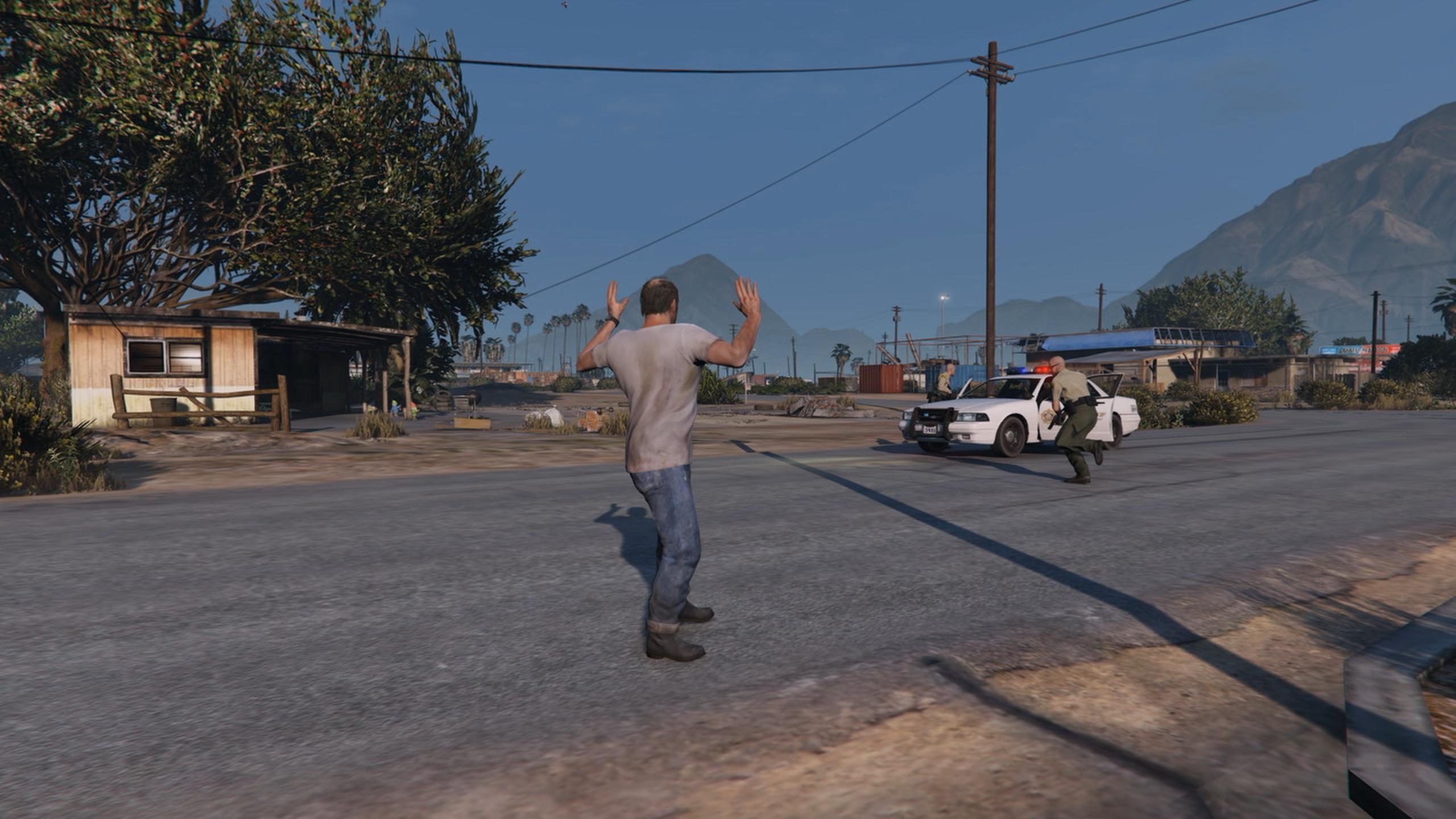 HOW TO BECOME A COP IN GTA 5 (PS4) 