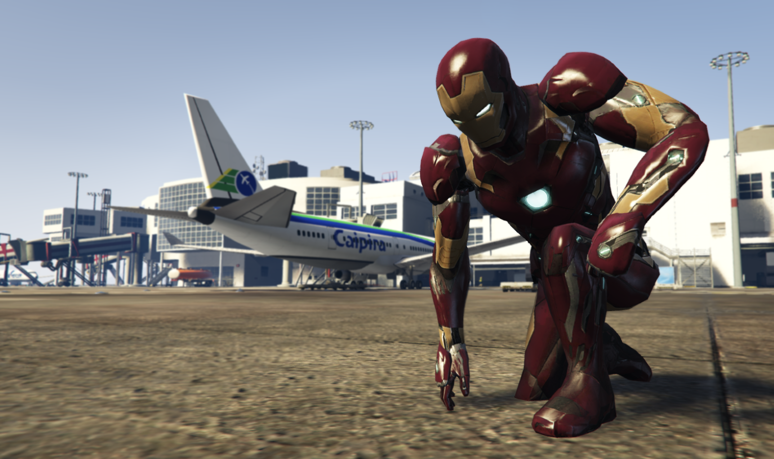 Iron man suit for gta 5 фото 27