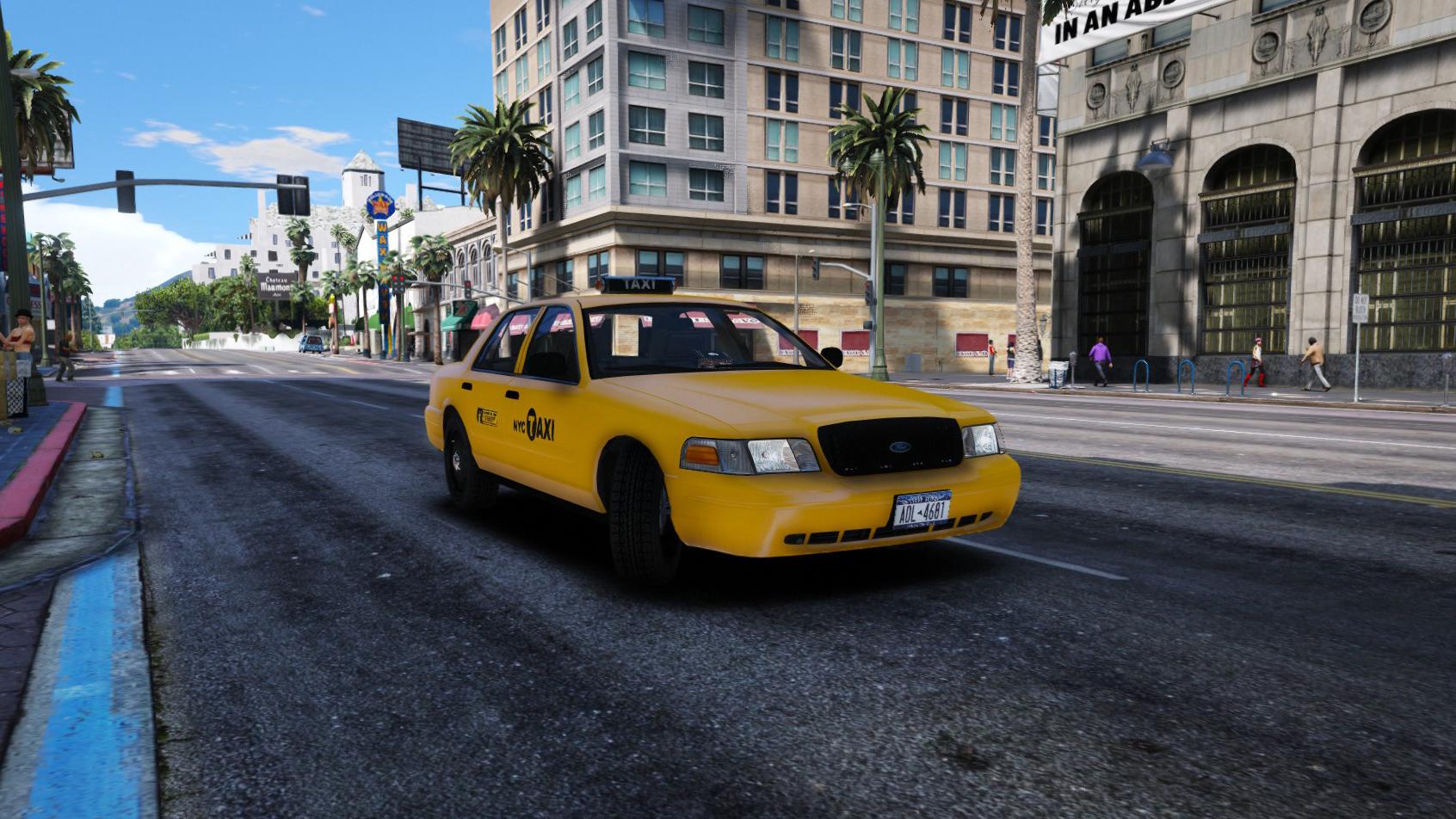Downtown taxi gta 5 фото 38