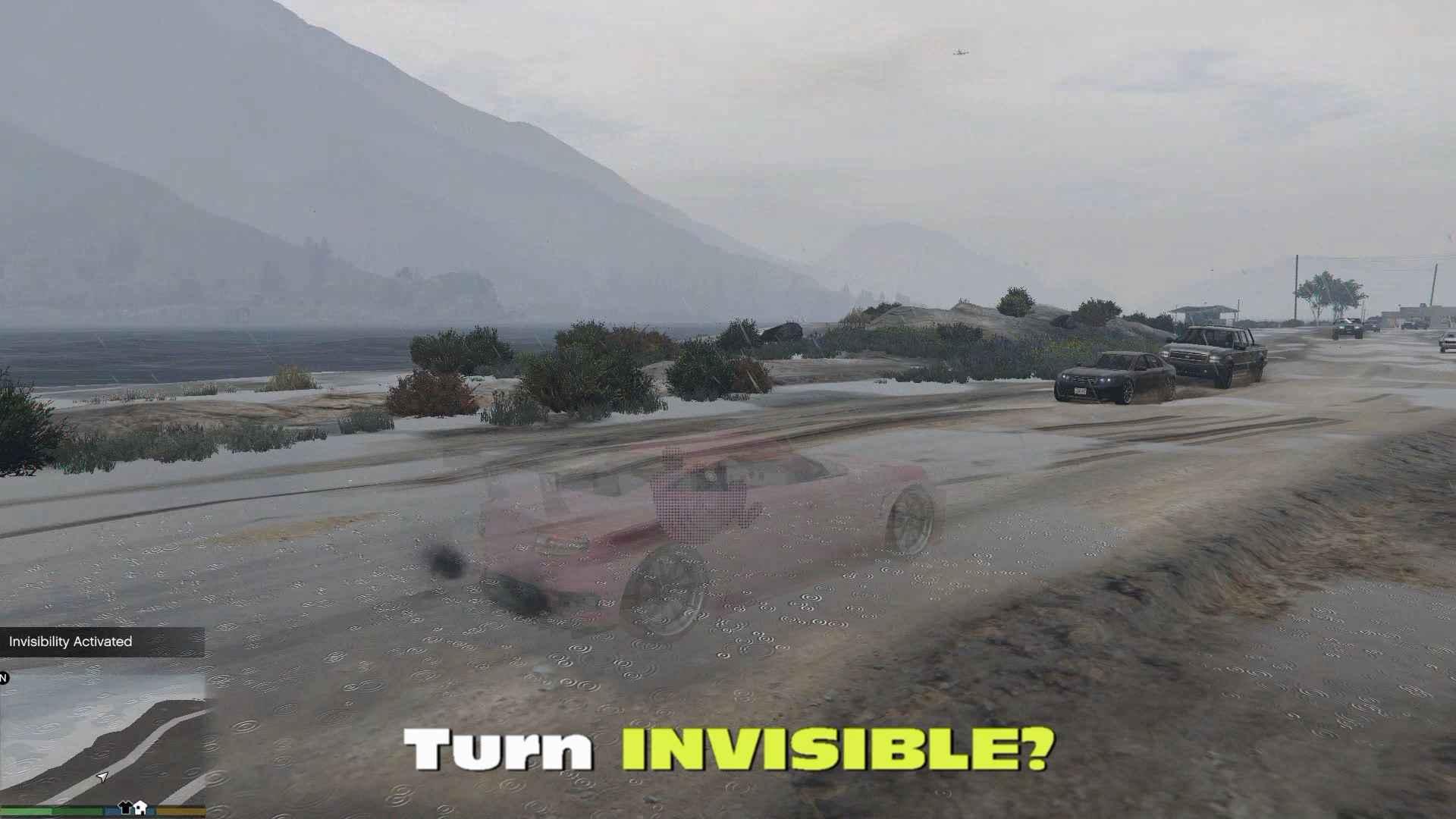 Soy INVISIBLE en GTA 5! Grand Theft Auto V - GTA V Mods 