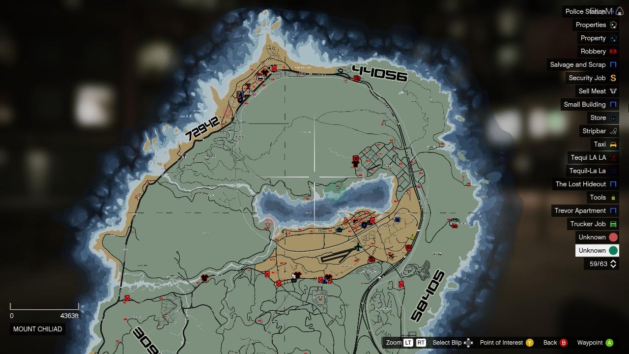 full fivem map with postal codes