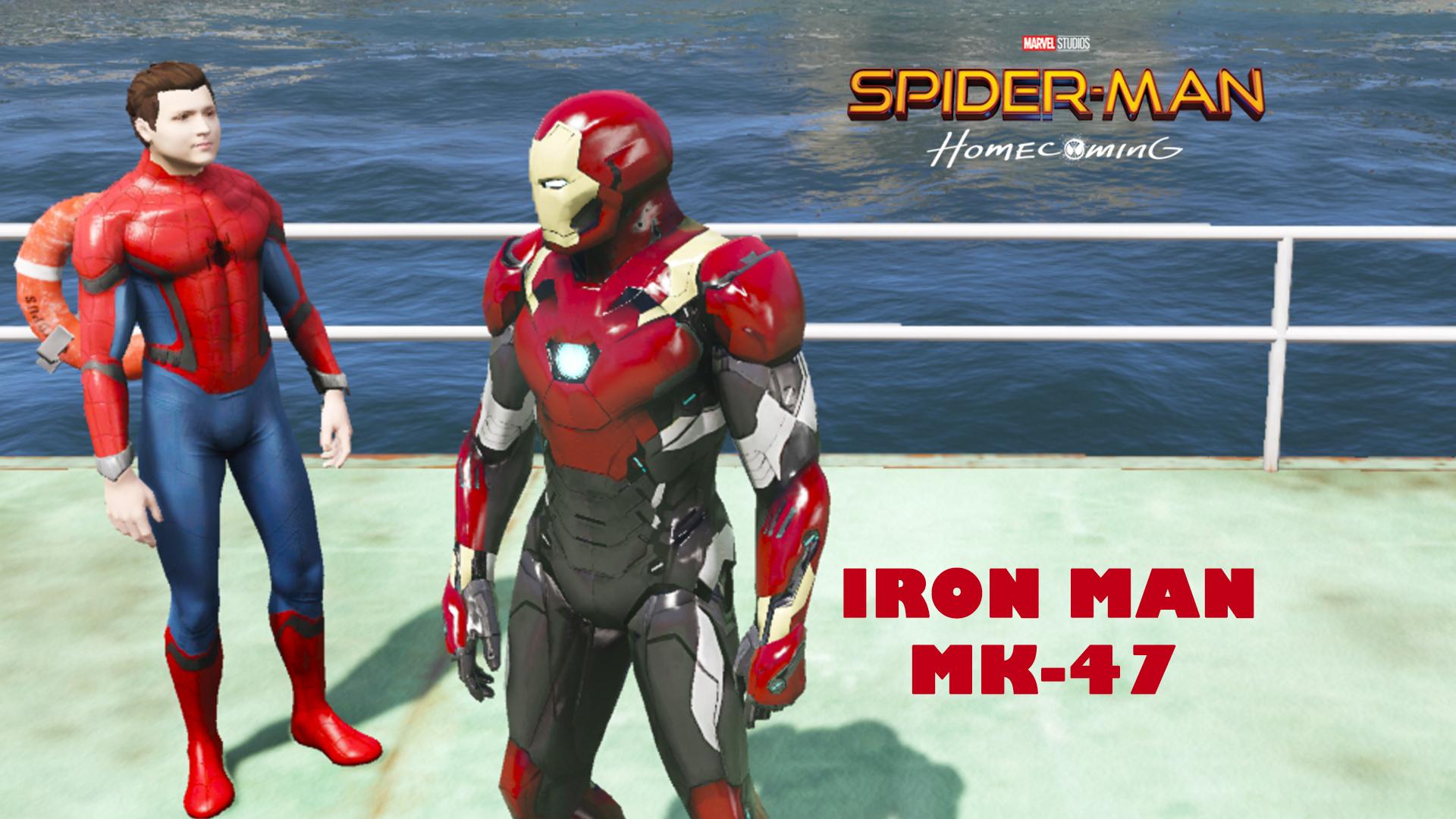 Iron Man Mark 47 (Spider-man Home Coming) [Add-On Ped ...