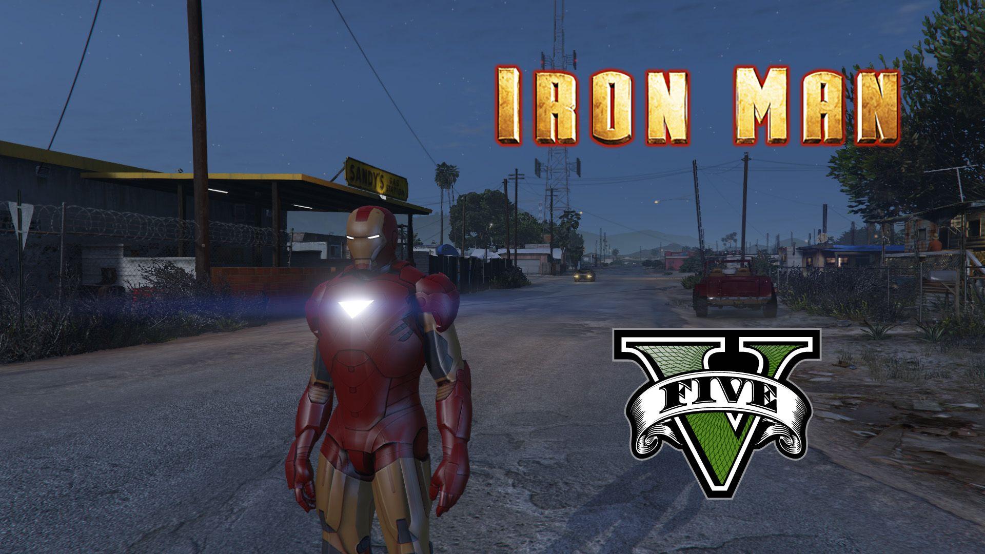 Iron man suit for gta 5 фото 17