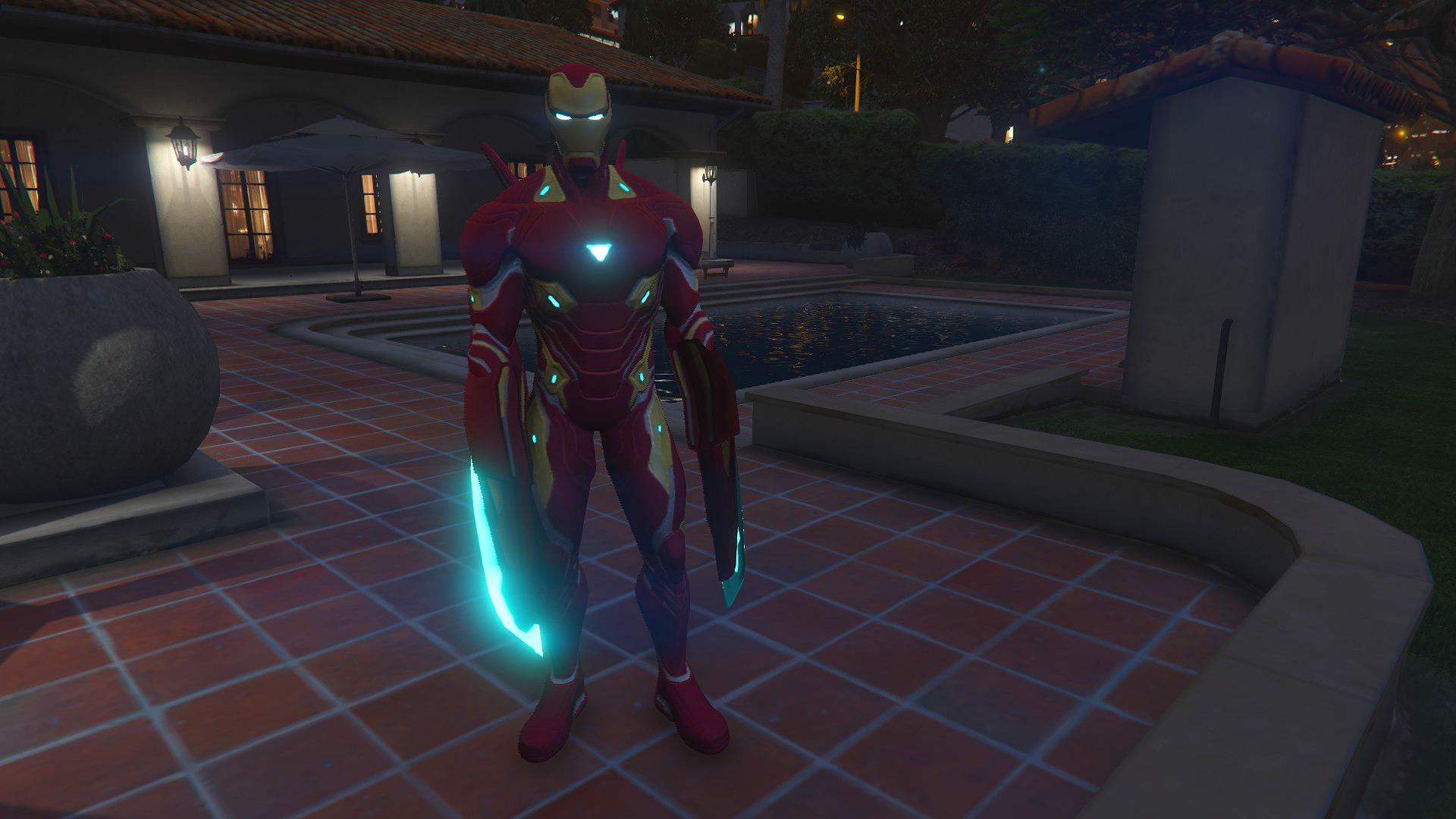 Iron man suit for gta 5 фото 33