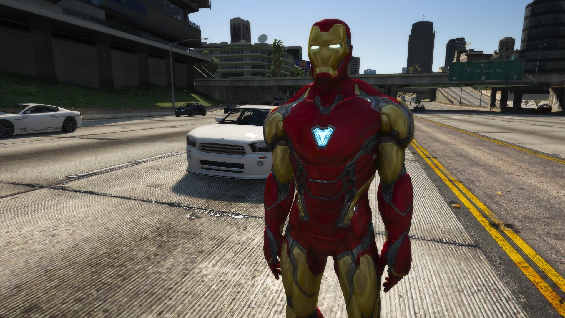 Iron man suit for gta 5 фото 3