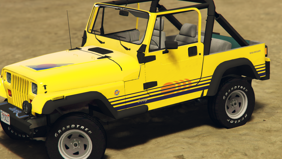 Islander Edition Worn + Clean Liveries for Hilux5577's Jeep wrangler YJ -  