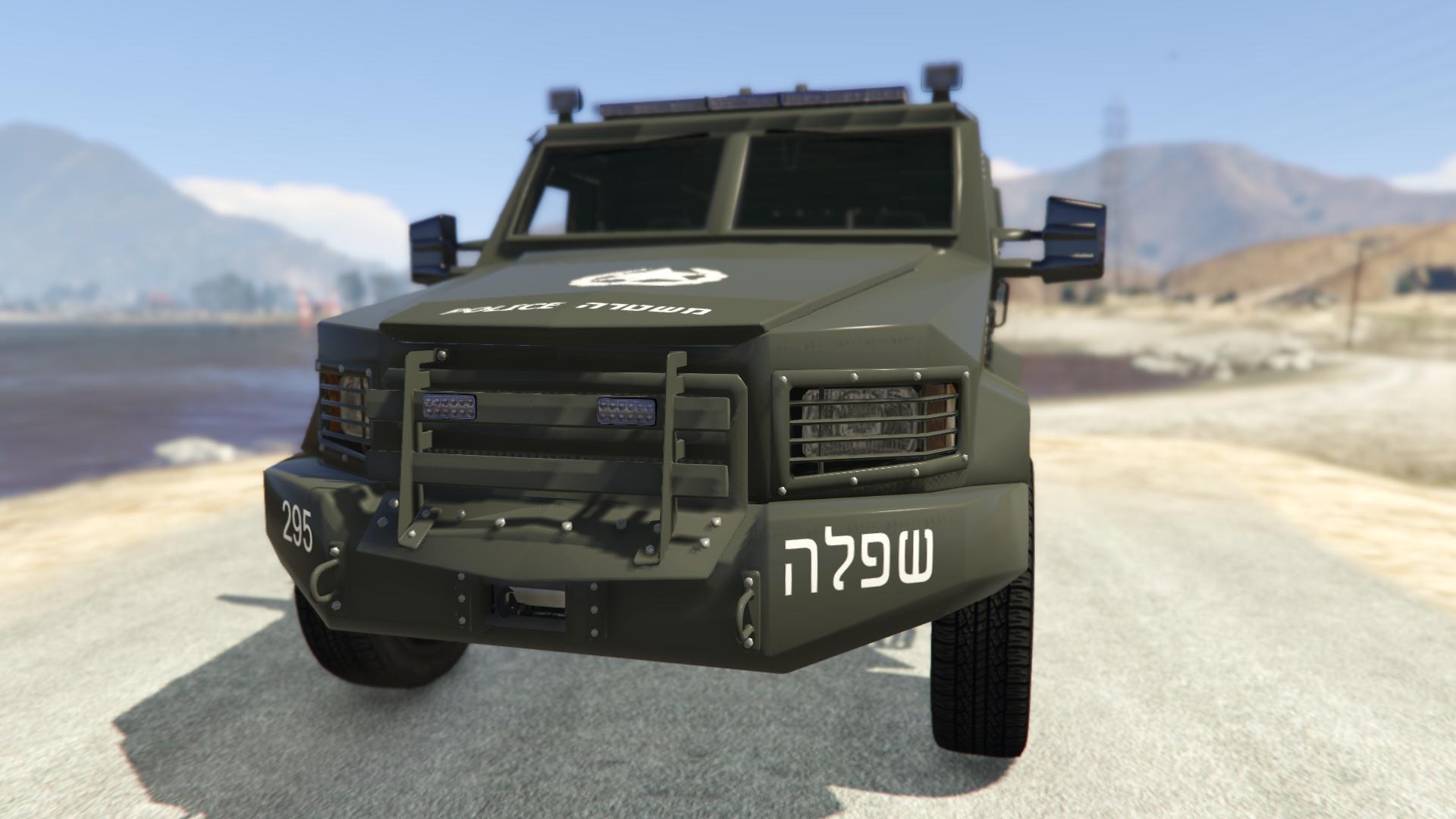 RIOT Car Israel | Border Police Zeev | זאב משמר הגבול - GTA5-Mods.com