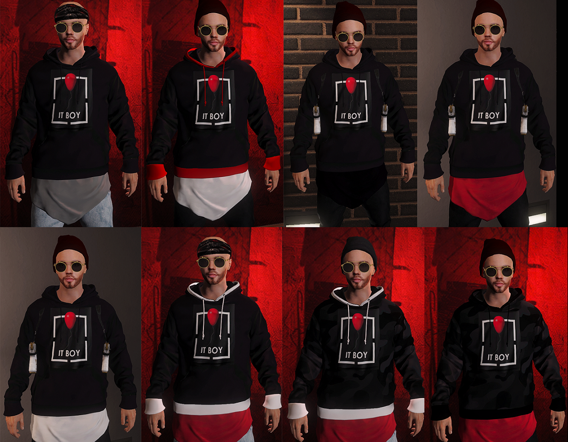 IT BOY Hoody Pac 2x (Heavy Spoilers Merch) - GTA5-Mods.com