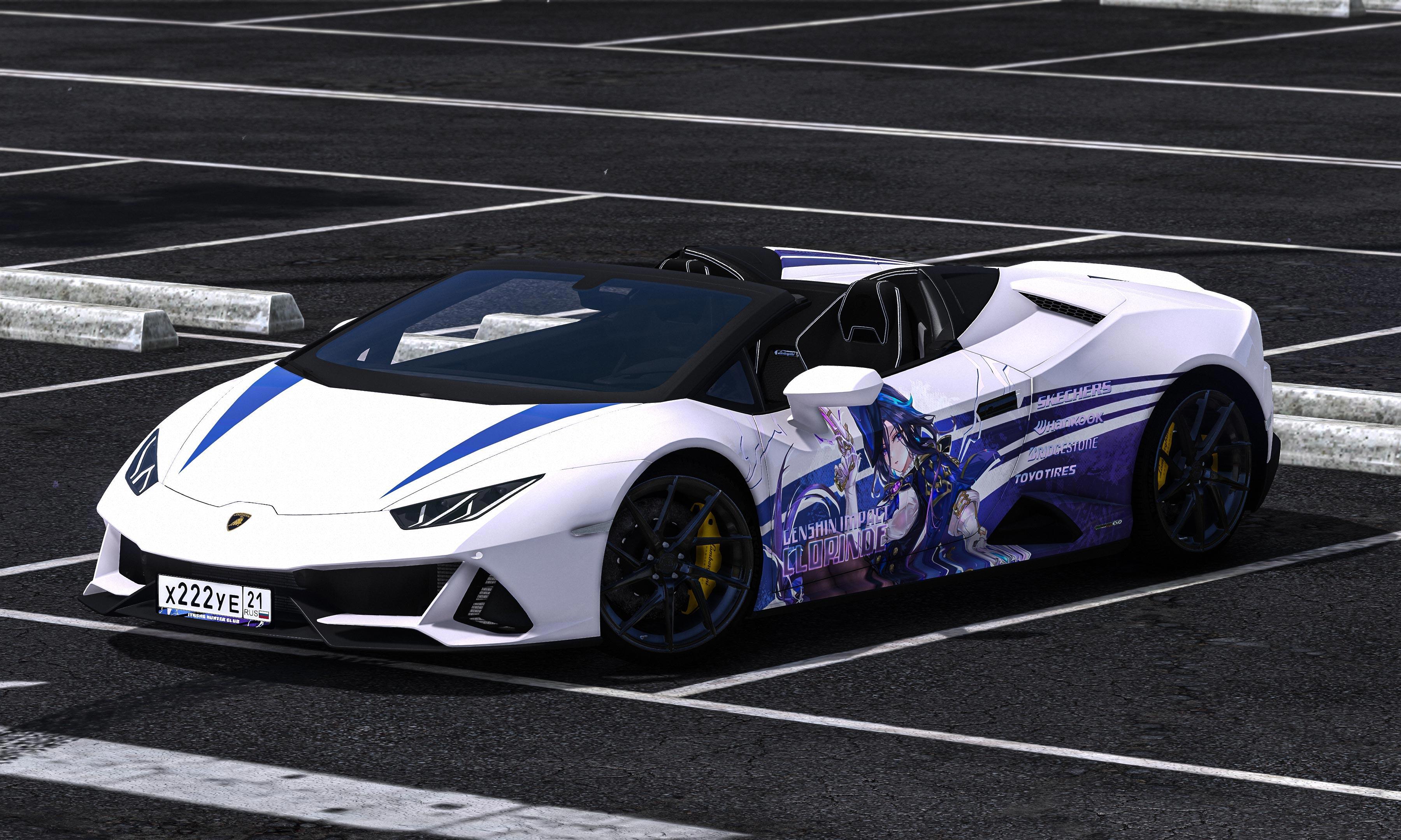 Itasha] 2020 Lamborghini Huracan Evo Spyder 