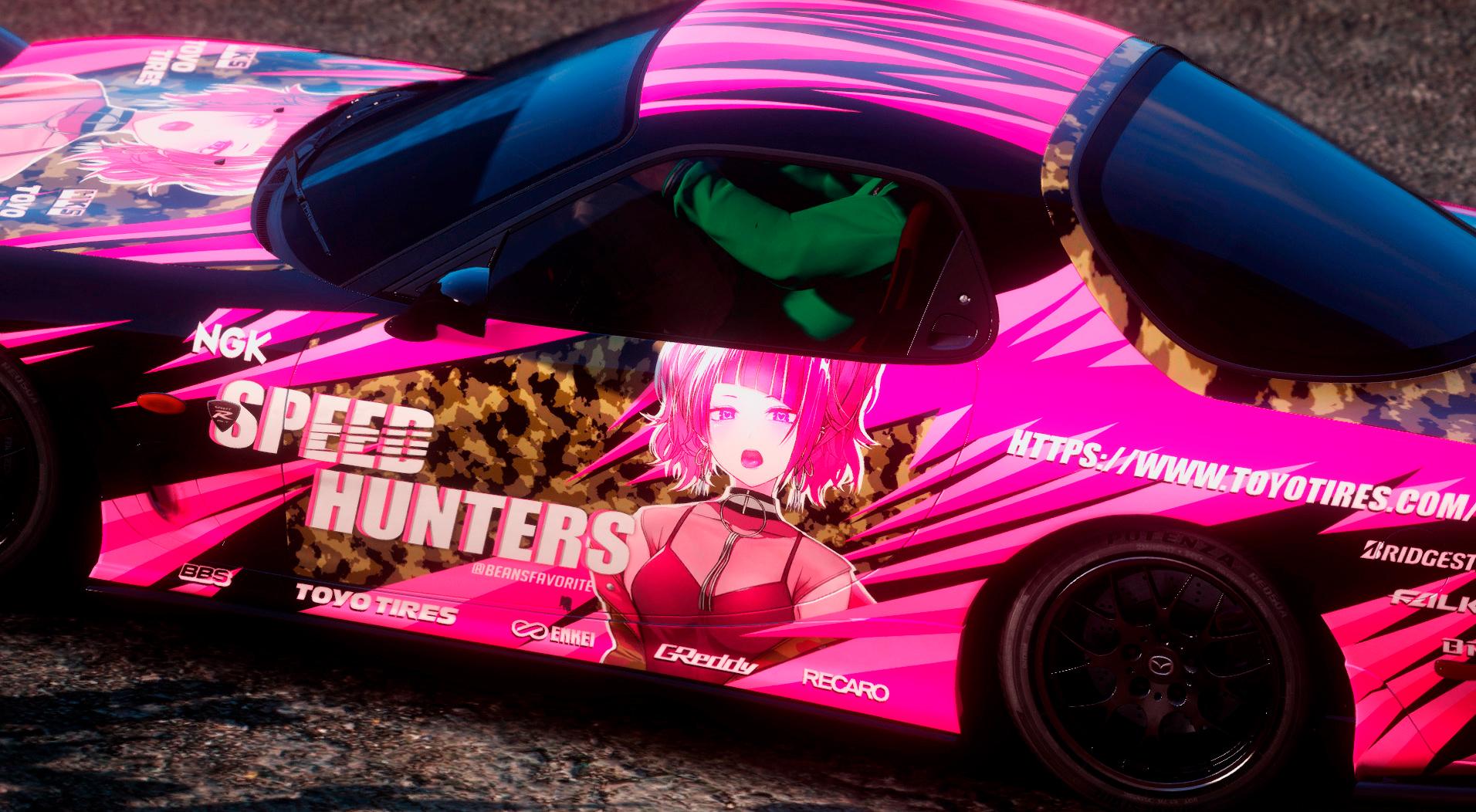 Itasha rx7 Mazda RX 7