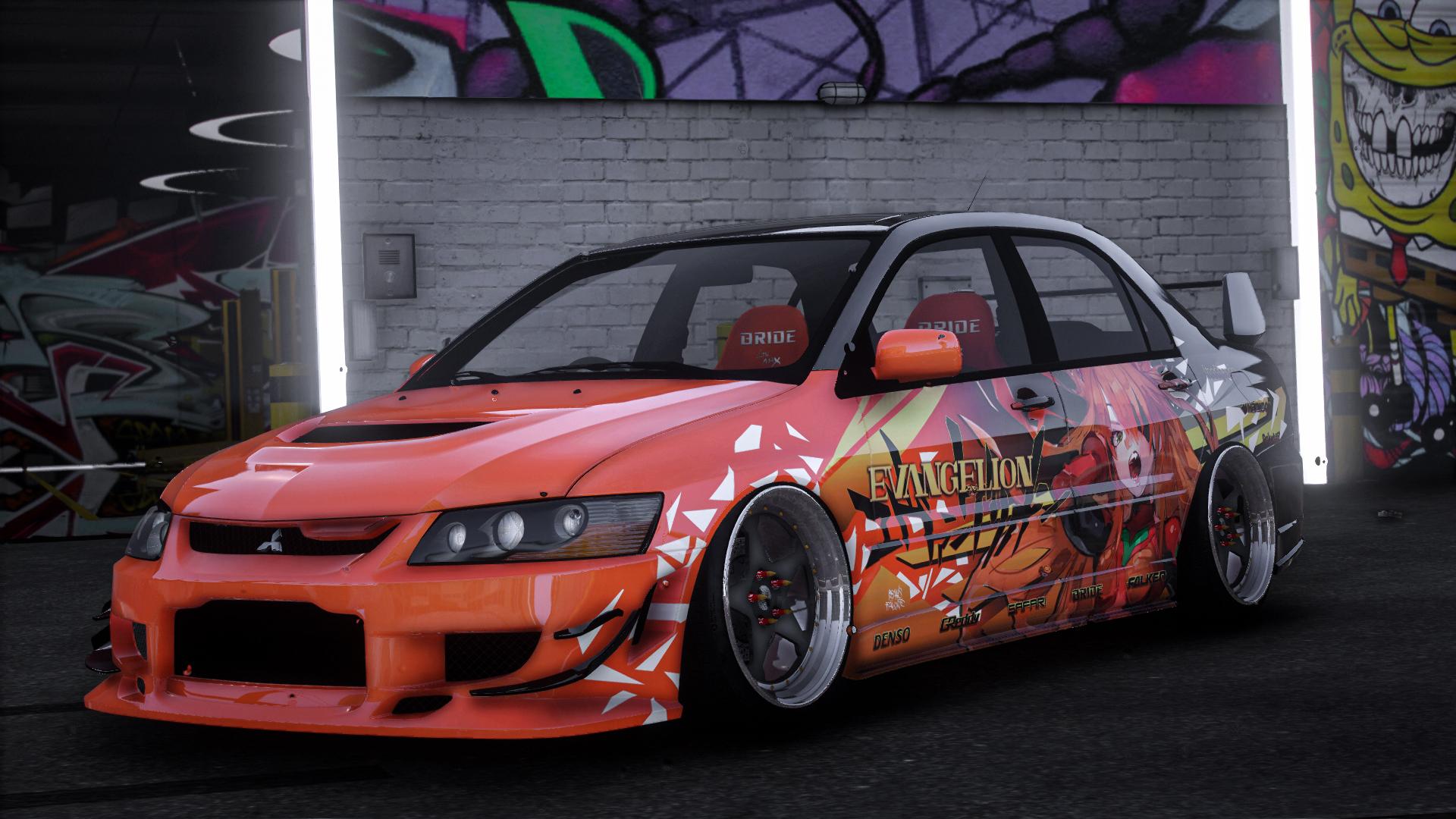 Itasha] Mitsubishi Lancer Evolution IX 2005 