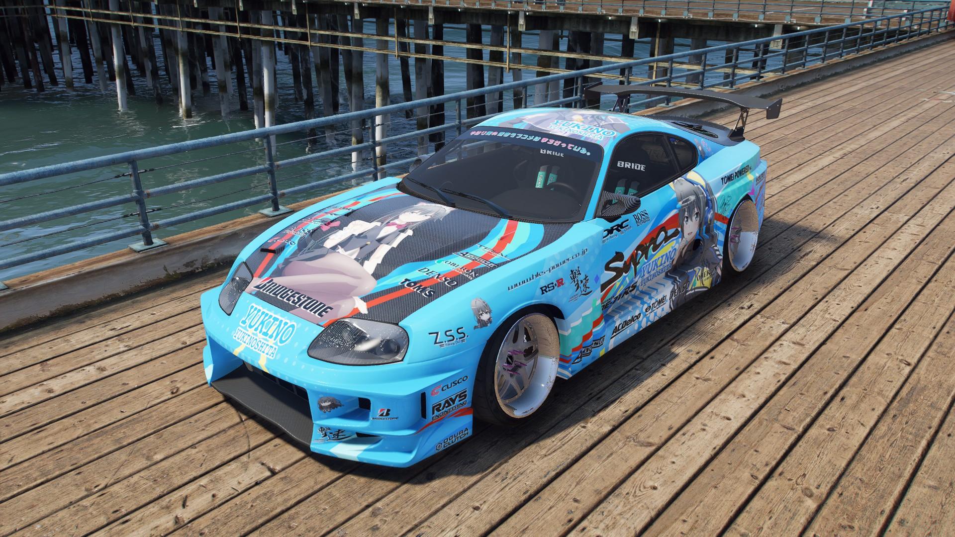 Toyota Supra a80 Itasha