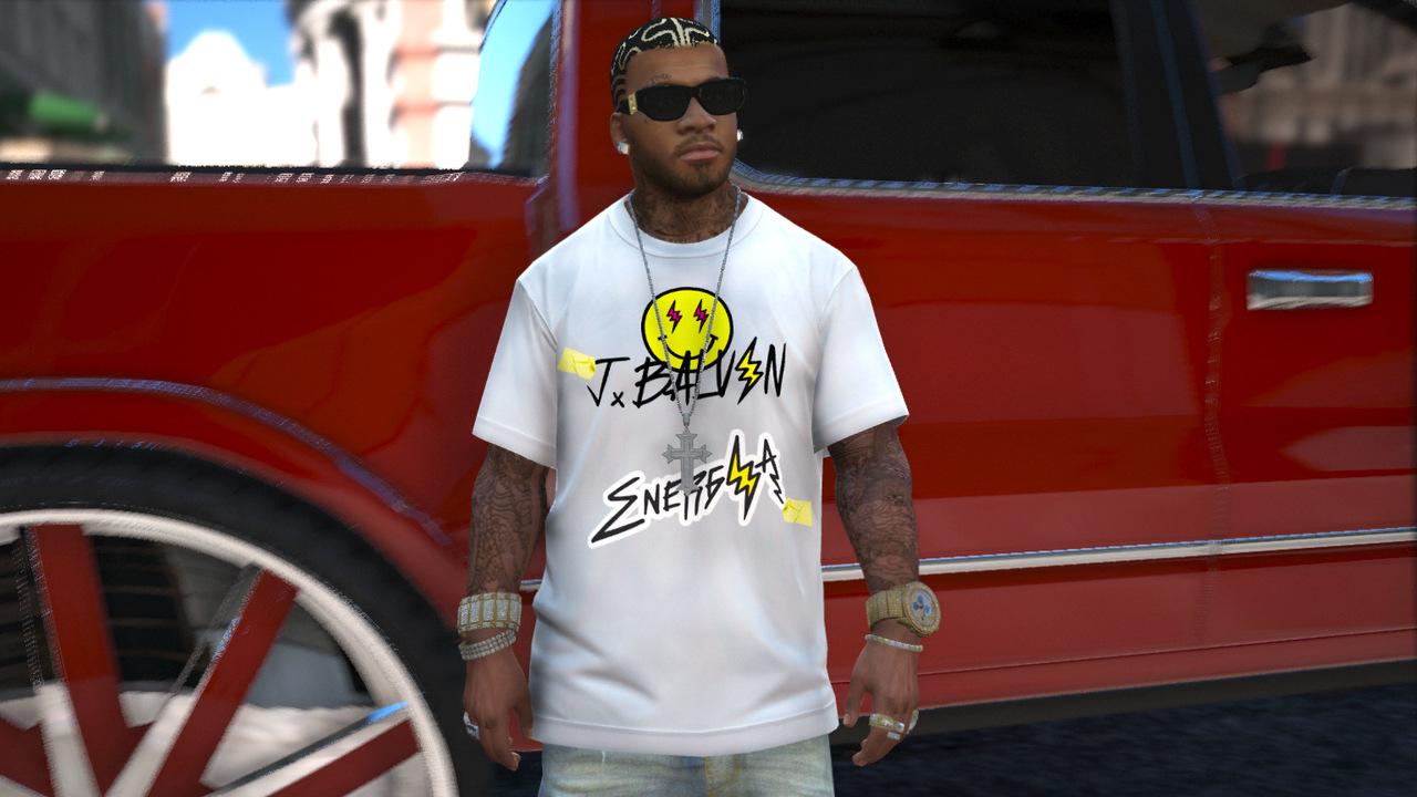 J.Balvin Energia T-Shirt - GTA5-Mods.com