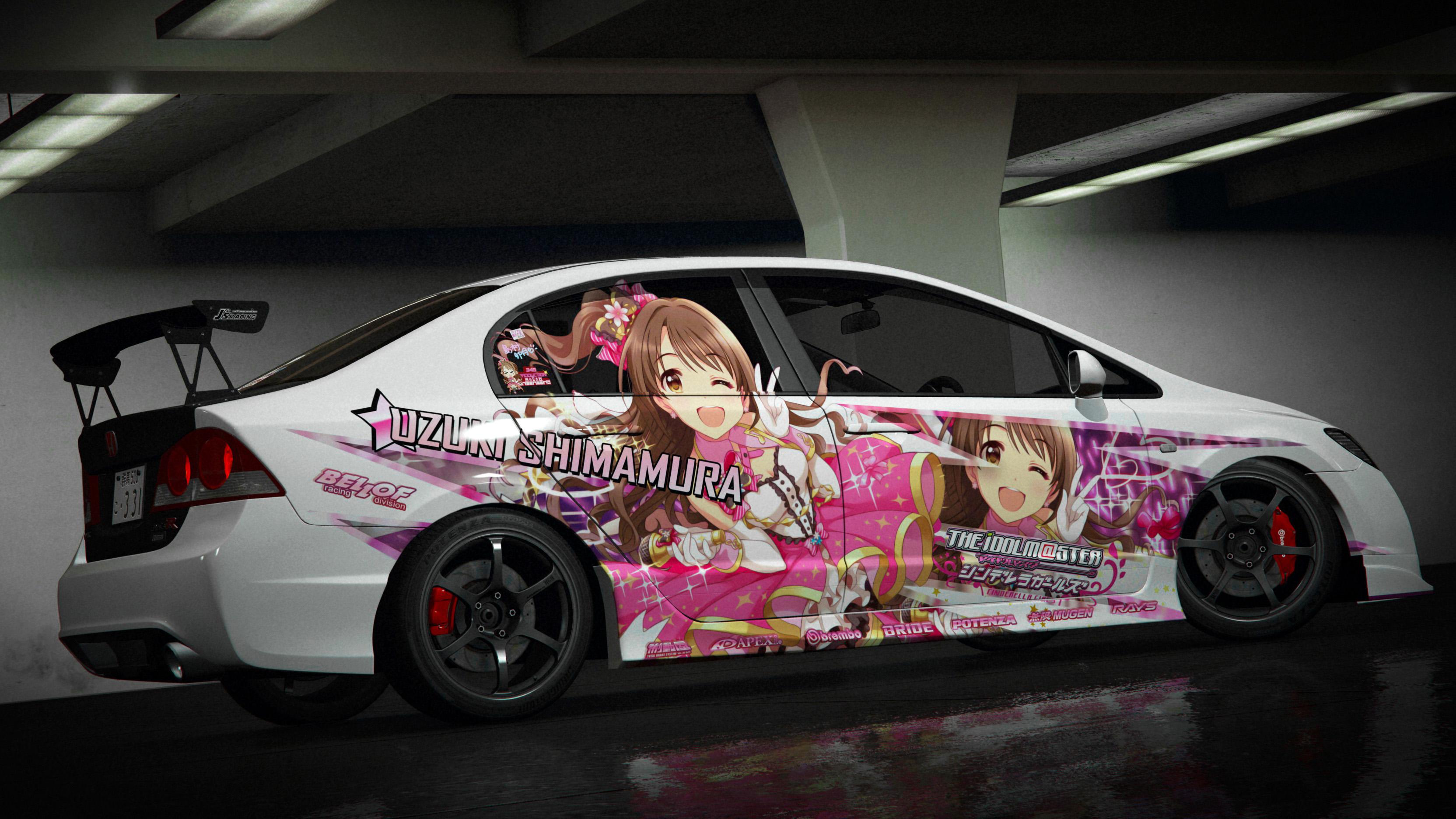 Civic Type-R FD2 Itasha Livery - GTA5-Mods.com