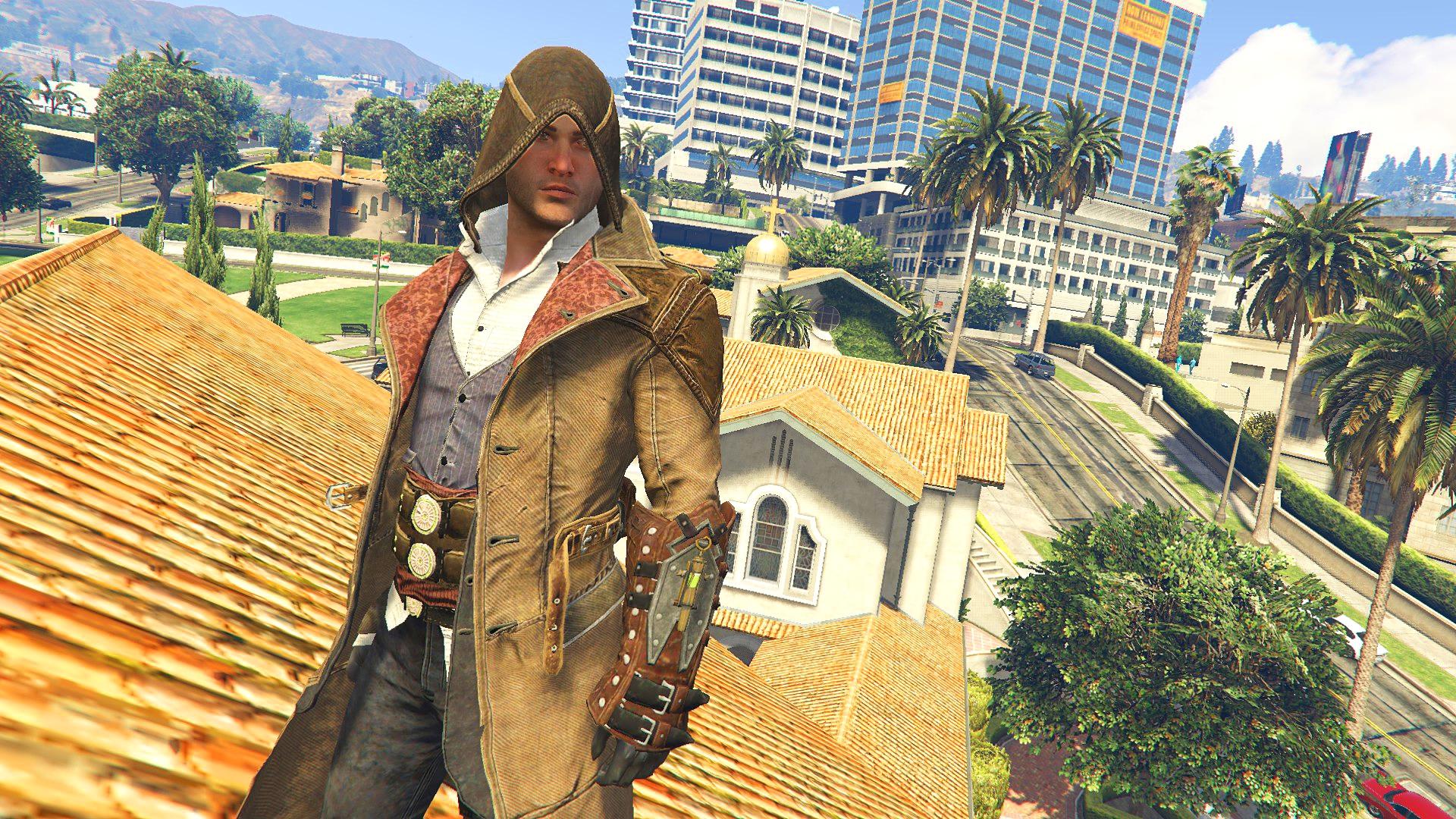 Gta 5 assassins creed mod фото 24