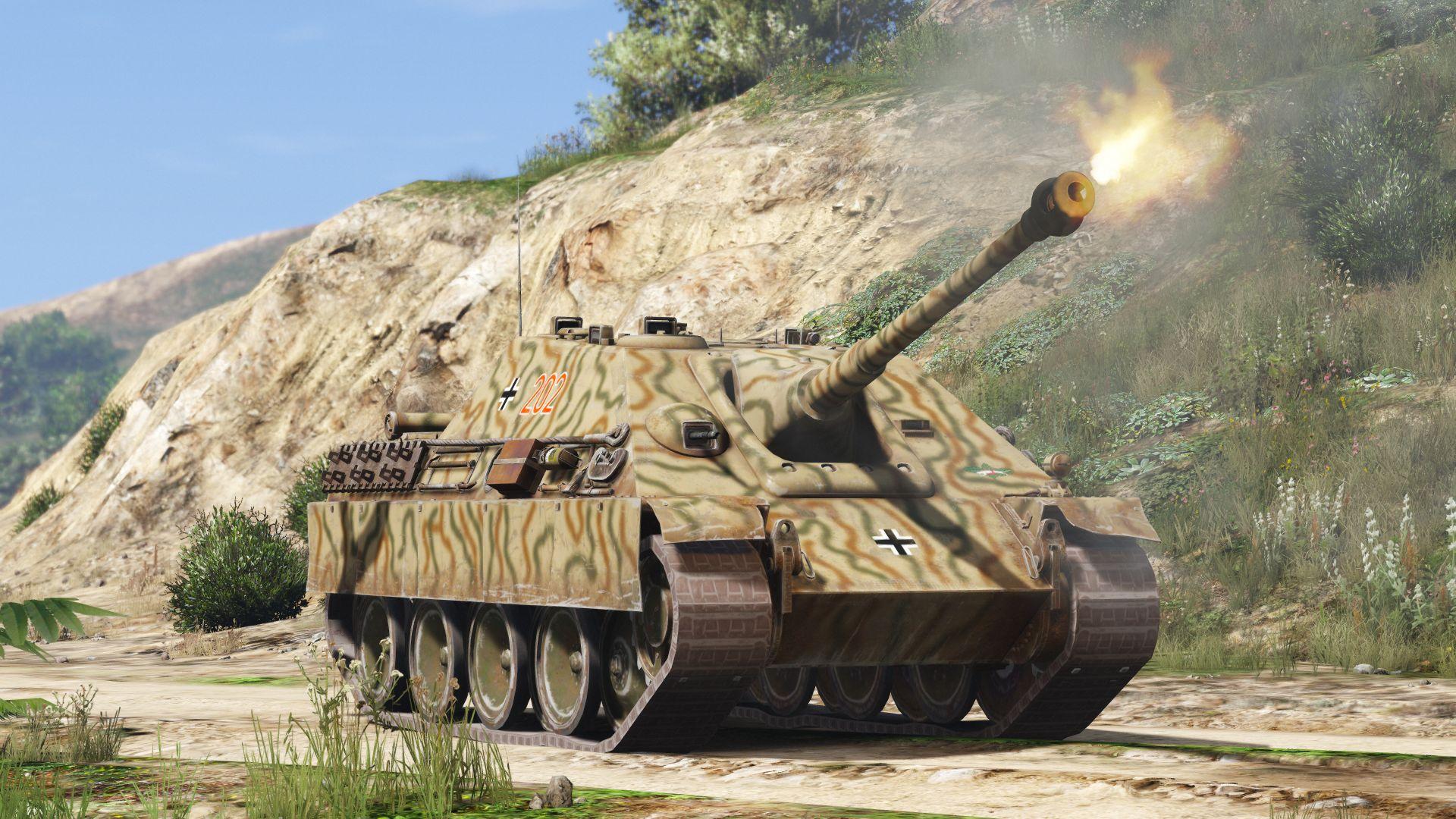 Jagdpanther Tank Destroyer [Add-On] - GTA5-Mods.com