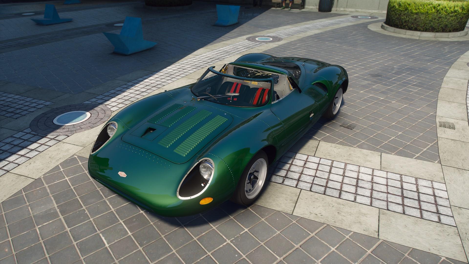 Jaguar xj13 гонка