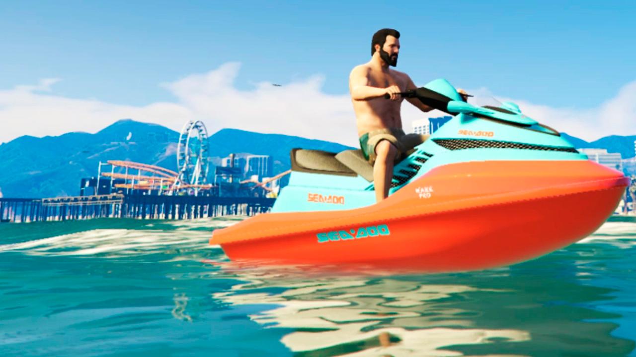 GTA V: É possível transportar JET SKI? 