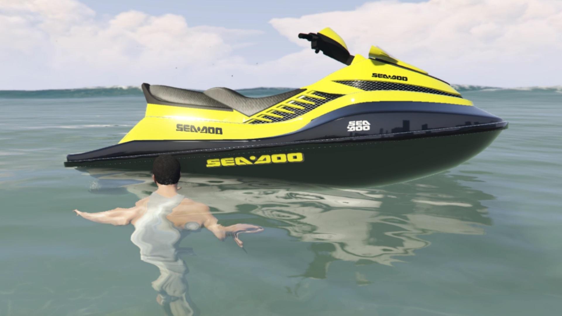 Jet Ski Sea Doo Skin Gta5 Mods regarding The Most Amazing and also Gorgeous how to jet ski in gta 5 pertaining to Your house