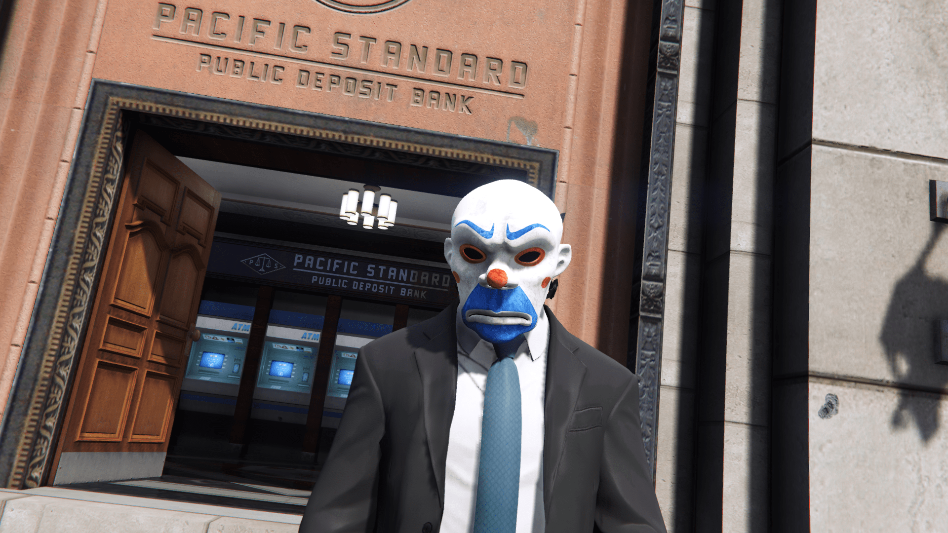 ik ben slaperig Aanleg Mantsjoerije Joker Mask (The Dark Knight) - GTA5-Mods.com